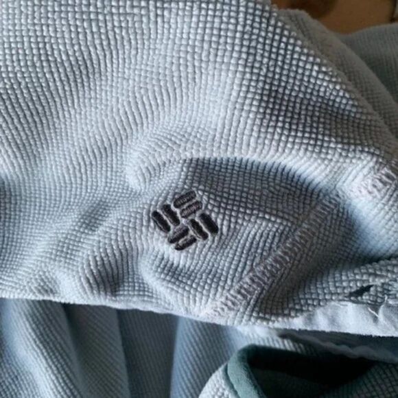 Columbia Men’s 1/4 zip Light Muted Green Omni-Wick Shirt size L - Picture 4 of 6